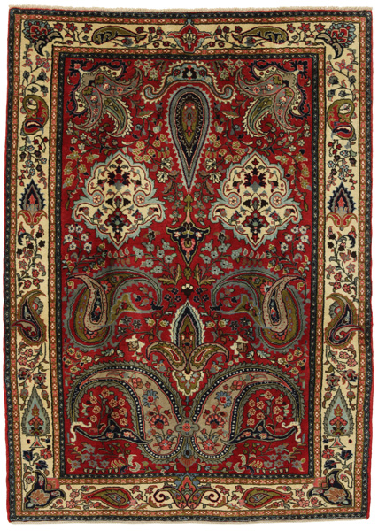 Sarouk - Farahan Persian Carpet 205x145
