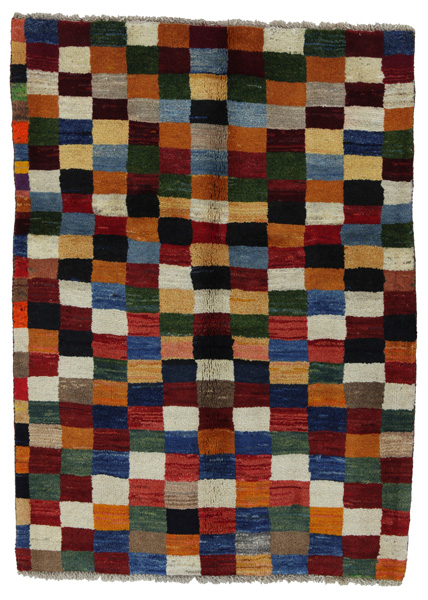 Gabbeh - Bakhtiari Persian Carpet 140x103