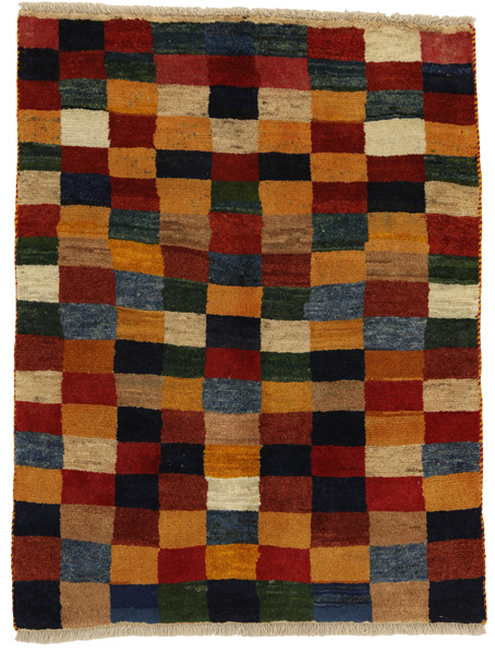 Gabbeh - Bakhtiari Persian Carpet 130x100