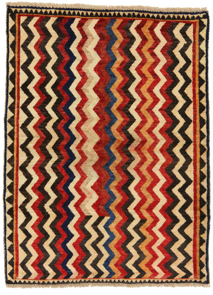 Gabbeh - Qashqai Persian Carpet 142x105