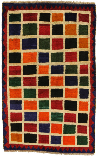 Gabbeh - Qashqai Persian Carpet 193x120