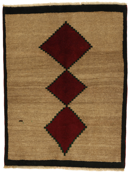 Gabbeh - Qashqai Persian Carpet 140x105