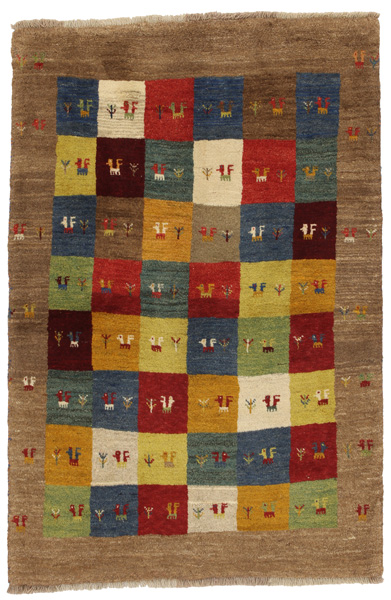 Gabbeh - Bakhtiari Persian Carpet 177x118
