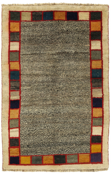 Gabbeh - Qashqai Persian Carpet 187x121