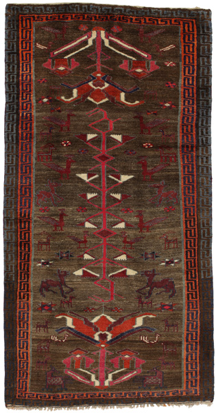 Gabbeh - Qashqai Persian Carpet 270x140