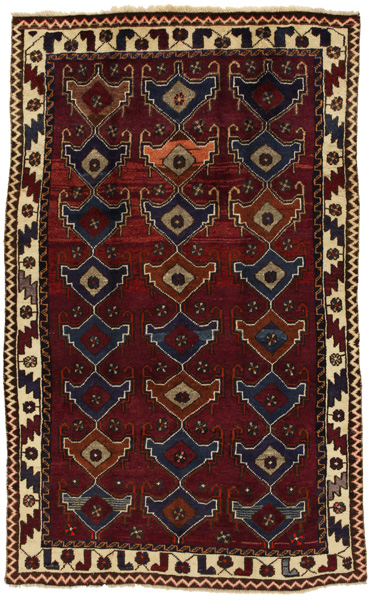 Gabbeh - Bakhtiari Persian Carpet 230x143