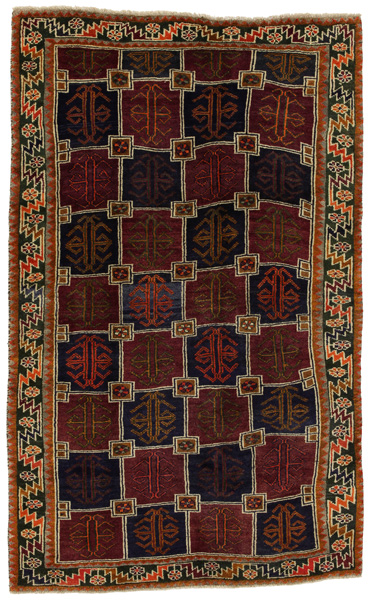 Gabbeh - Bakhtiari Persian Carpet 215x133