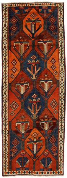 Gabbeh - Bakhtiari Persian Carpet 364x131