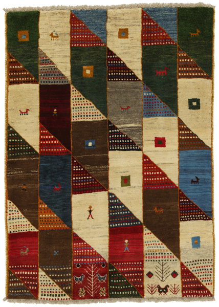 Gabbeh - Bakhtiari Persian Carpet 180x131