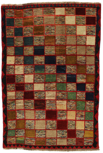 Gabbeh - Bakhtiari Persian Carpet 189x129