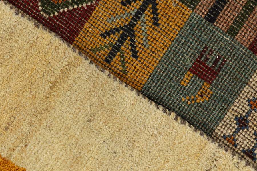 Gabbeh - Bakhtiari Persian Carpet 153x109 - Picture 5