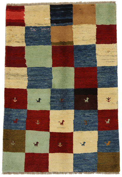 Gabbeh - Bakhtiari Persian Carpet 150x103