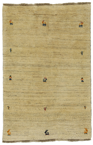 Gabbeh - Qashqai Persian Carpet 150x98