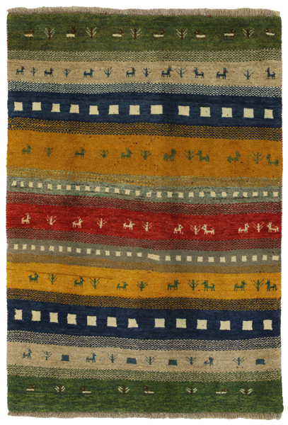 Gabbeh - Qashqai Persian Carpet 172x119
