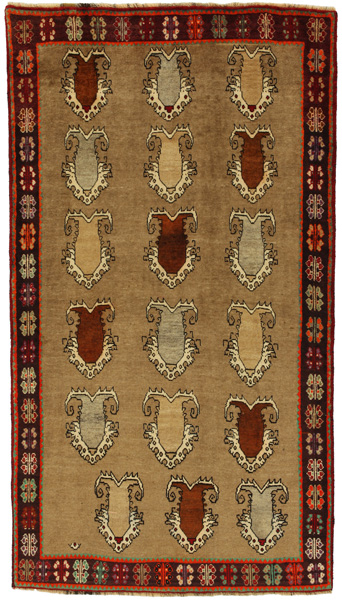 Gabbeh - Qashqai Persian Carpet 218x122