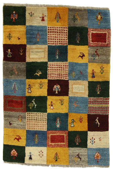 Gabbeh - Bakhtiari Persian Carpet 175x120