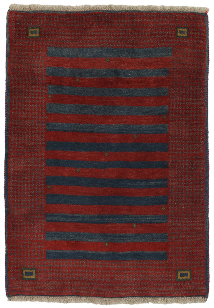 Gabbeh - Qashqai Persian Carpet 140x100