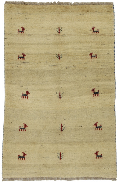 Gabbeh - Qashqai Persian Carpet 144x94