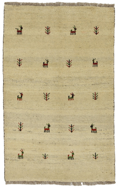 Gabbeh - Qashqai Persian Carpet 145x92