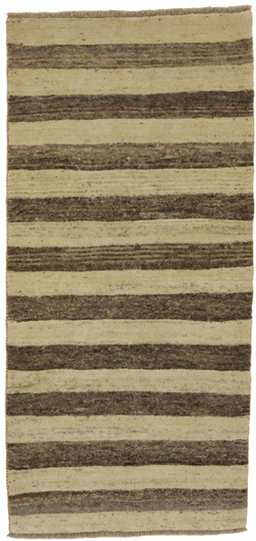 Gabbeh - Qashqai Persian Carpet 227x107