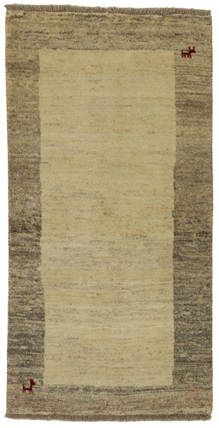 Gabbeh - Qashqai Persian Carpet 197x101