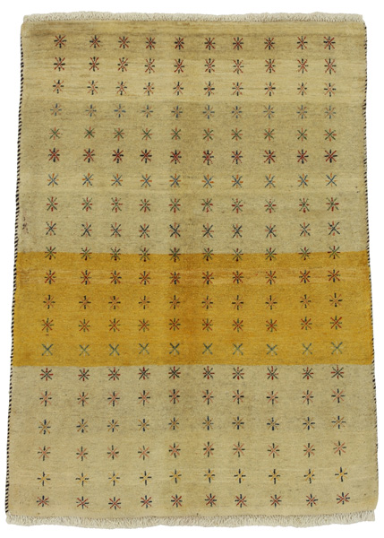 Gabbeh - Qashqai Persian Carpet 136x100