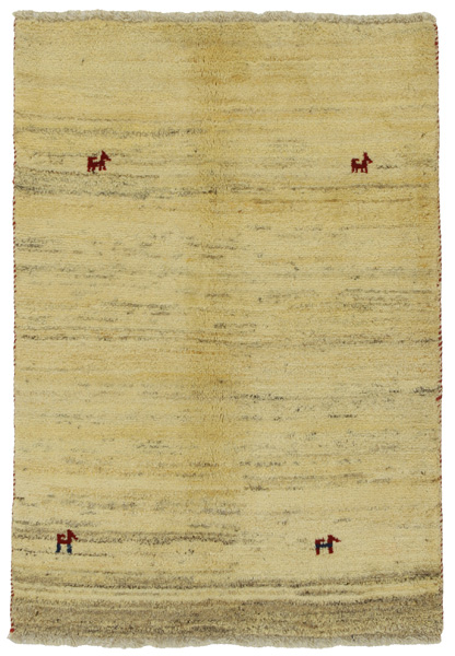Gabbeh - Qashqai Persian Carpet 138x95