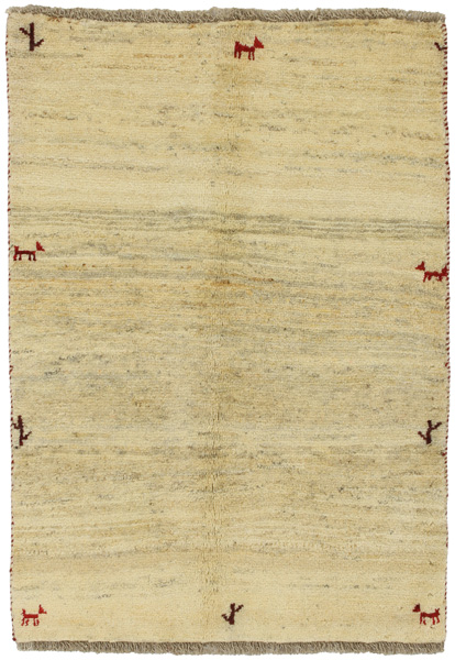 Gabbeh - Qashqai Persian Carpet 137x96