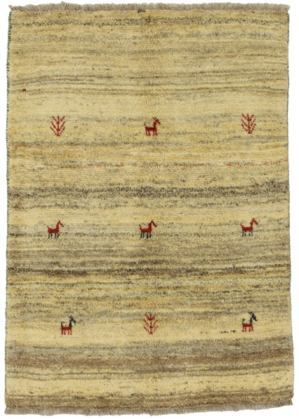 Gabbeh - Qashqai Persian Carpet 144x102