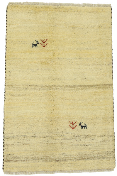 Gabbeh - Qashqai Persian Carpet 138x91