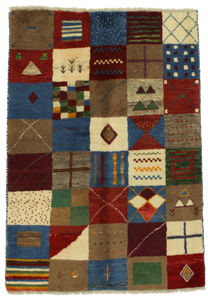 Gabbeh - Bakhtiari Persian Carpet 150x105