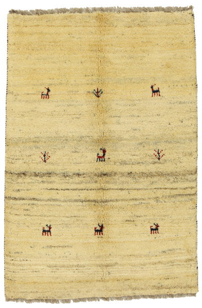 Gabbeh - Qashqai Persian Carpet 145x97