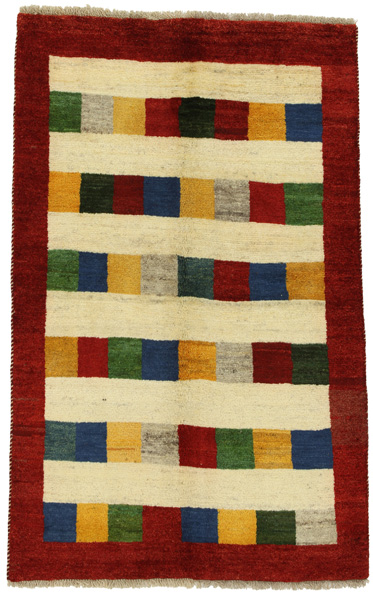 Gabbeh - Bakhtiari Persian Carpet 185x117