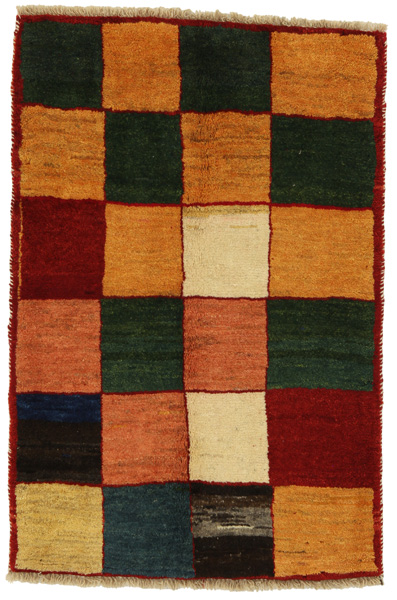 Gabbeh - Bakhtiari Persian Carpet 115x78