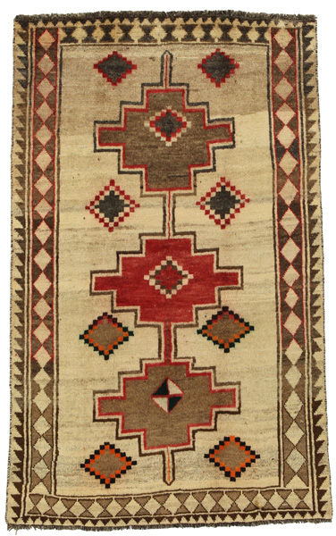 Gabbeh - Qashqai Persian Carpet 207x129