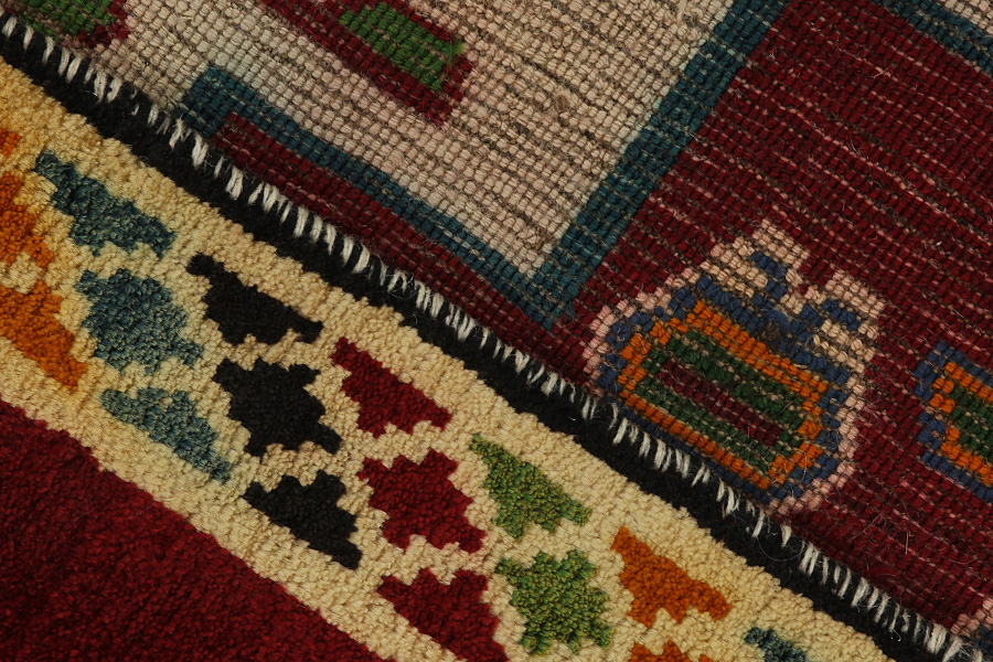 Gabbeh - Qashqai Persian Carpet 249x118 - Picture 5