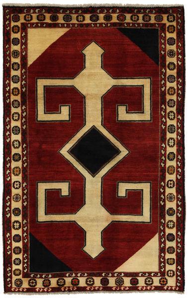 Gabbeh - Qashqai Persian Carpet 200x127
