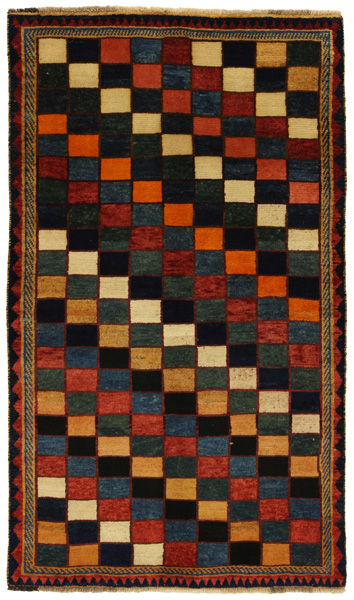 Gabbeh - Bakhtiari Persian Carpet 202x119