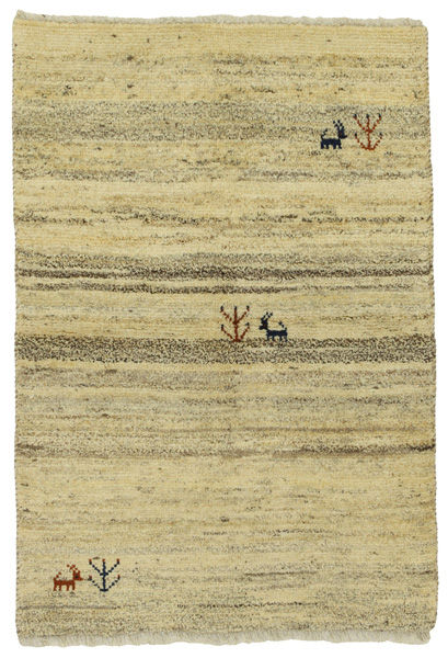 Gabbeh - Qashqai Persian Carpet 137x95