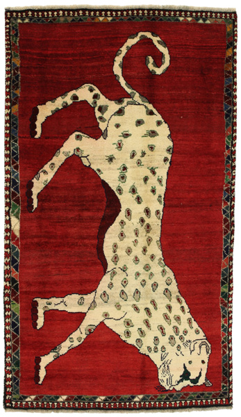 Gabbeh - Qashqai Persian Carpet 197x113