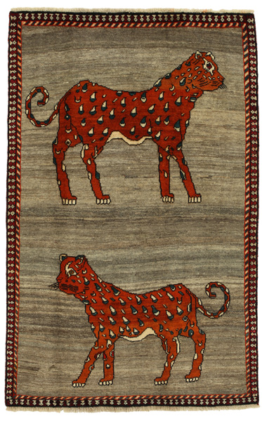 Gabbeh - Qashqai Persian Carpet 196x122