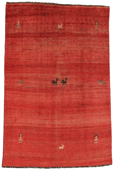 Gabbeh - Qashqai Persian Carpet 293x191
