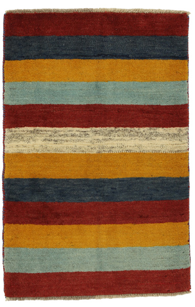 Gabbeh - Qashqai Persian Carpet 132x86
