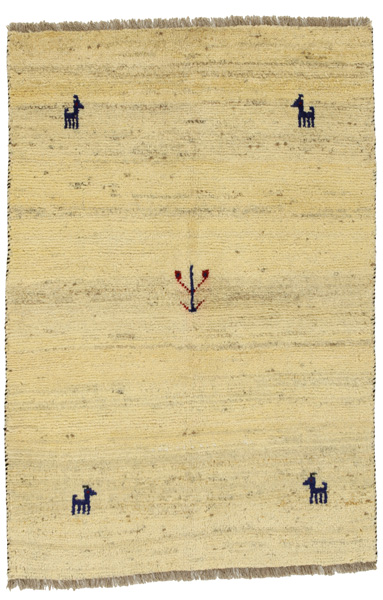 Gabbeh - Qashqai Persian Carpet 149x98