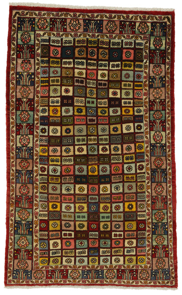Gabbeh - Bakhtiari Persian Carpet 162x97