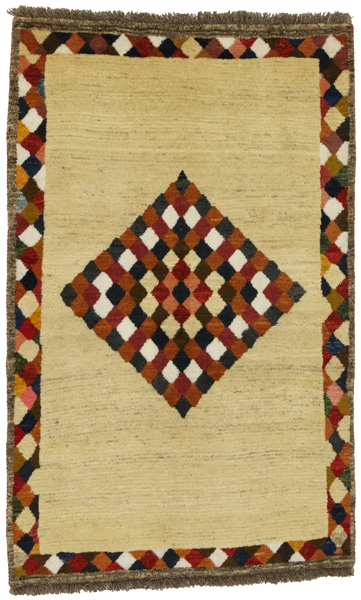 Gabbeh - Qashqai Persian Carpet 153x98