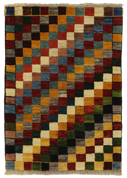 Gabbeh - Bakhtiari Persian Carpet 122x84