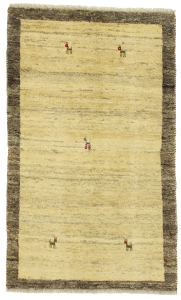 Gabbeh - Qashqai Persian Carpet 142x85