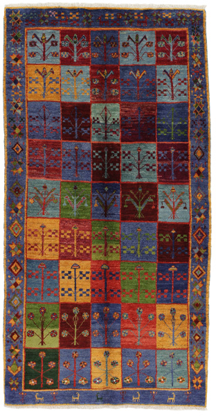 Gabbeh - Bakhtiari Persian Carpet 235x120