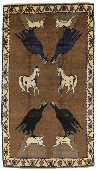 Gabbeh - Qashqai Persian Carpet 280x155